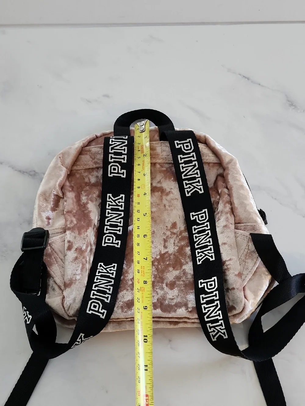 Victoria Secret Velvet Small Backpack